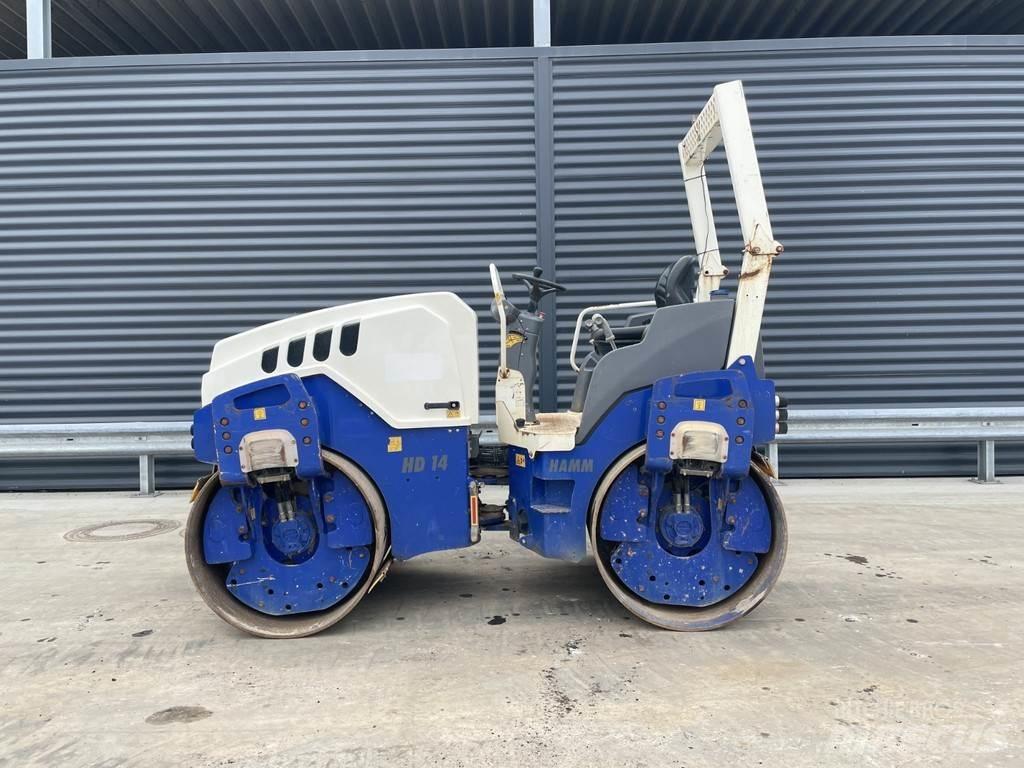 Hamm HD 14 VV Tandemové valce