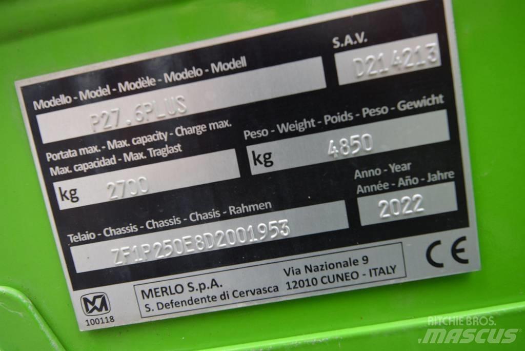 Merlo P 27.6 Plus Teleskopické manipulátory