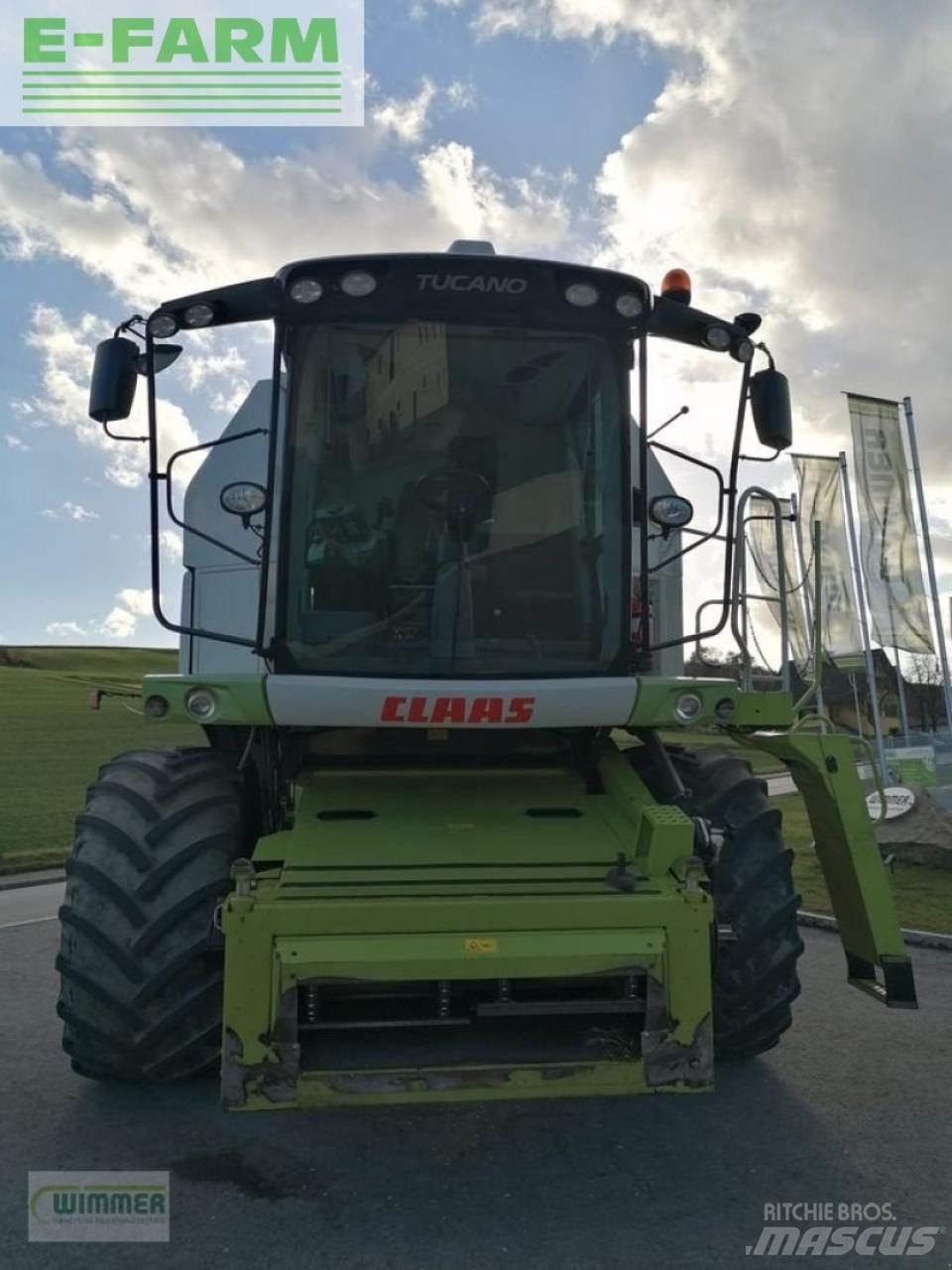 CLAAS tucano 440 Kombinované zberacie stroje