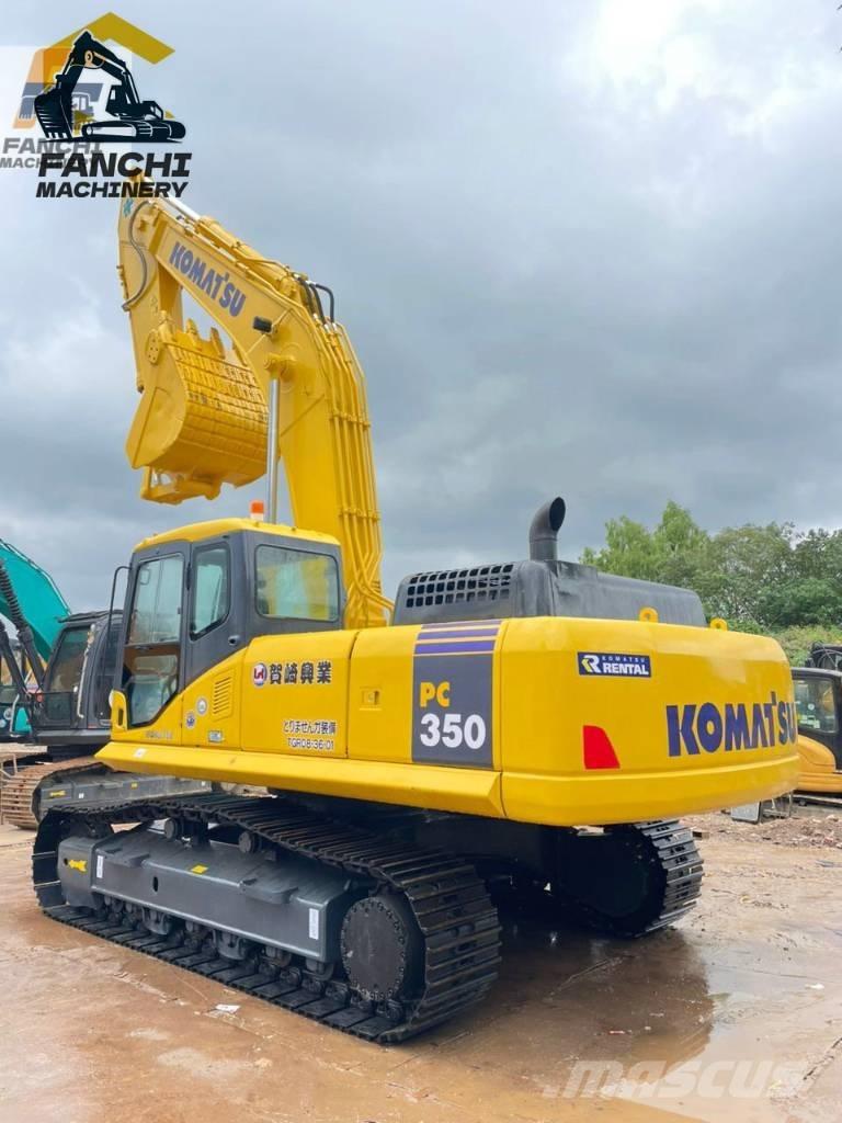 Komatsu PC350 Pásové rýpadlá