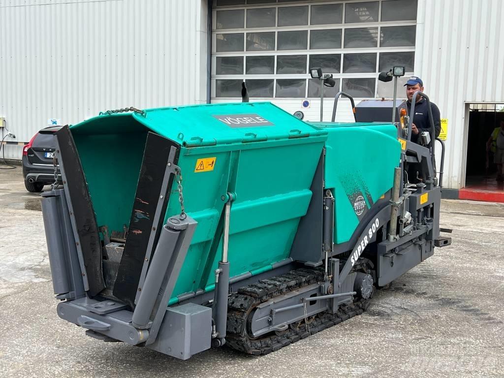 Vögele Super 800 Finišéry