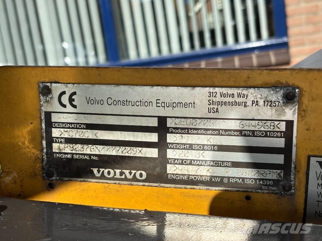 Volvo MC 70 Šmykom riadené nakladače