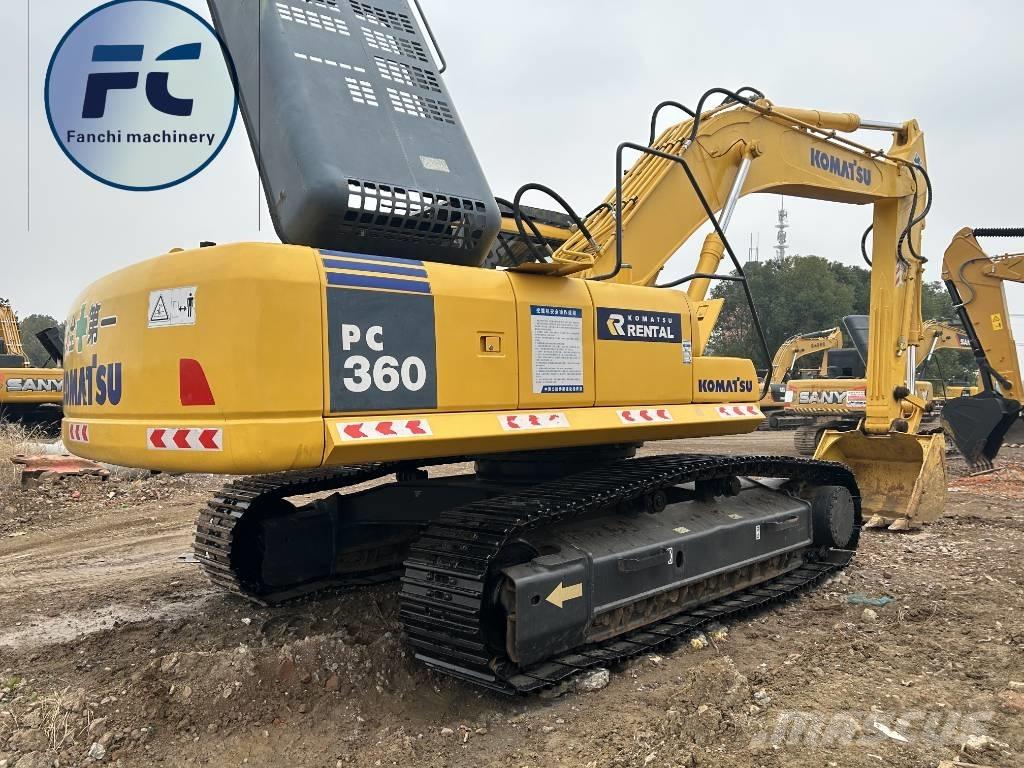 Komatsu 360 Pásové rýpadlá