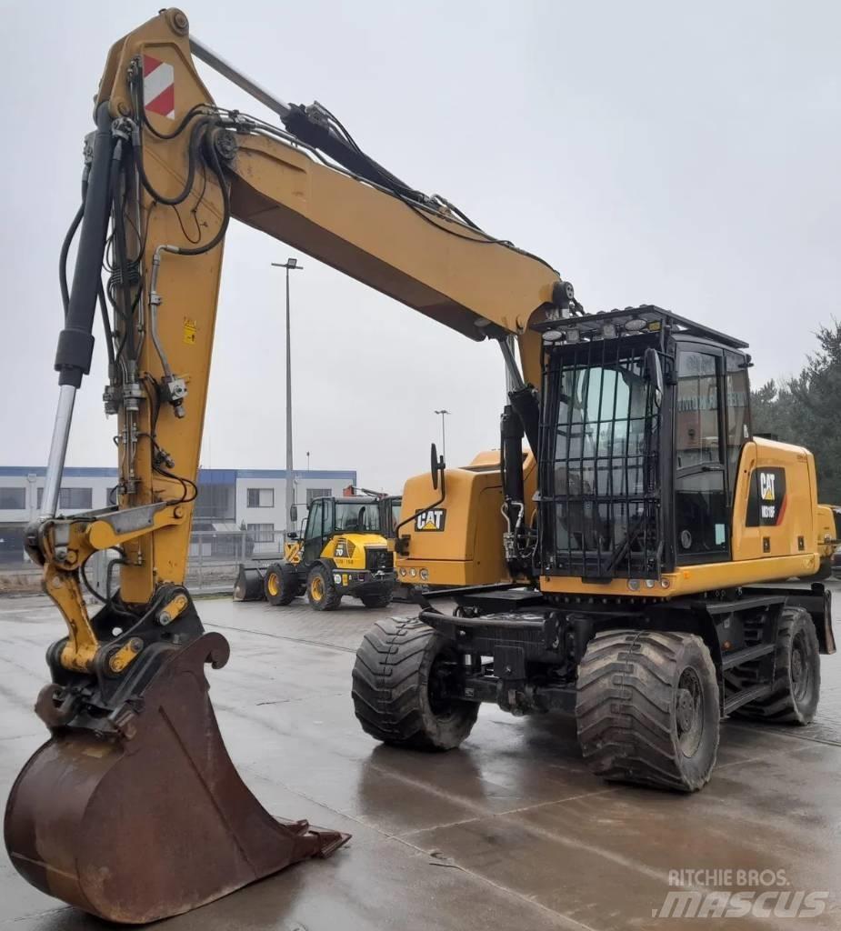 CAT M 318 F Kolesové rýpadlá