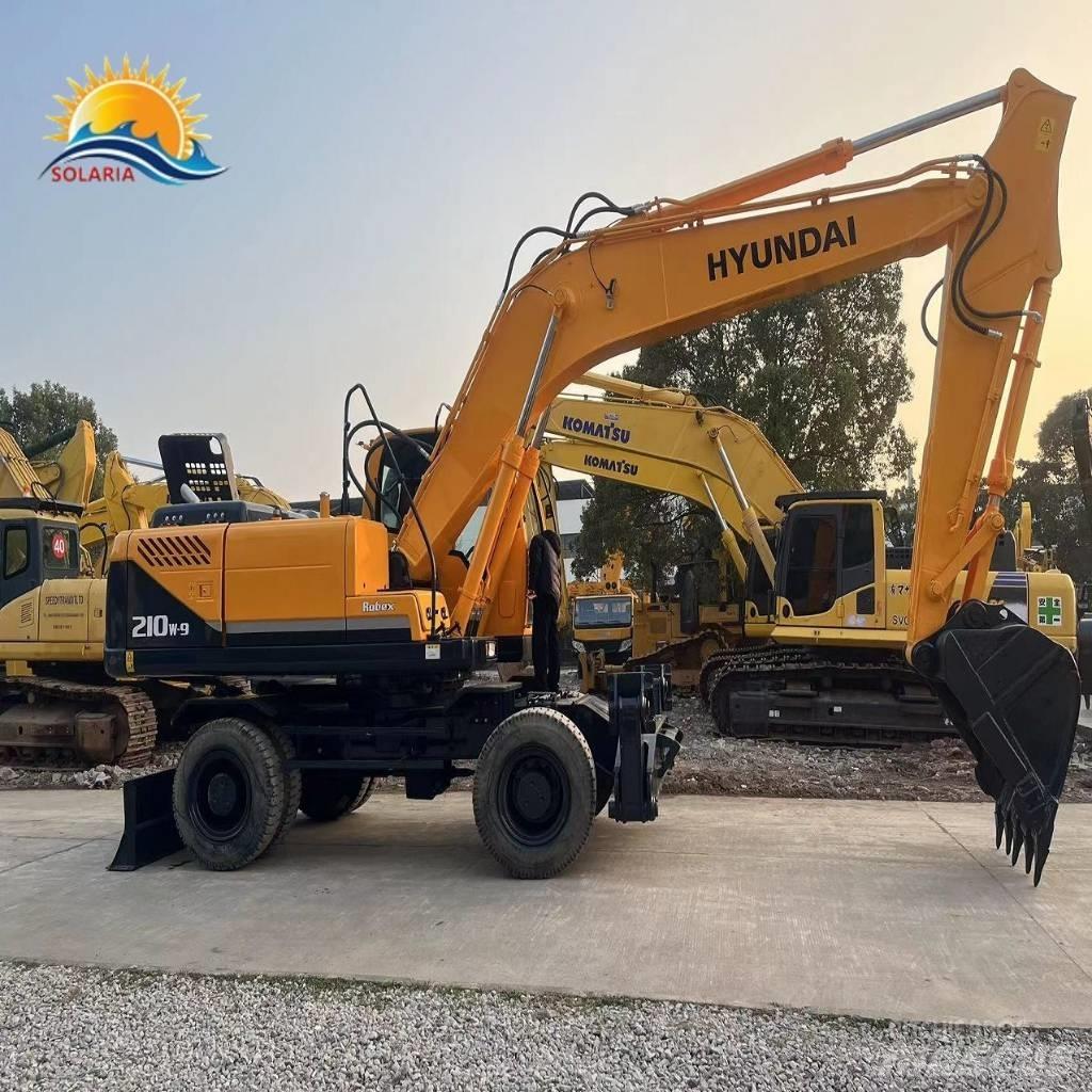 Hyundai R210W-9 Kolesové rýpadlá