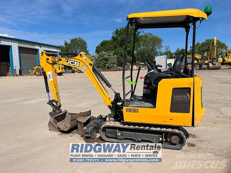 JCB 16 C-1 Mini rýpadlá < 7t