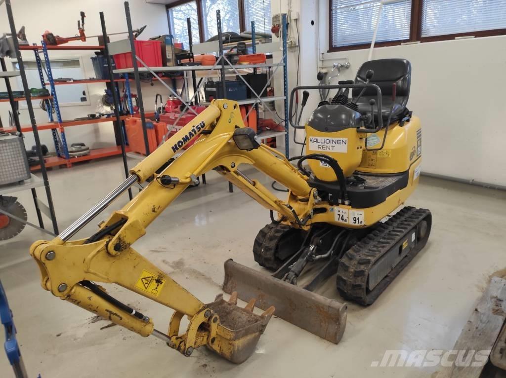 Komatsu PC 09-1 Mini rýpadlá < 7t