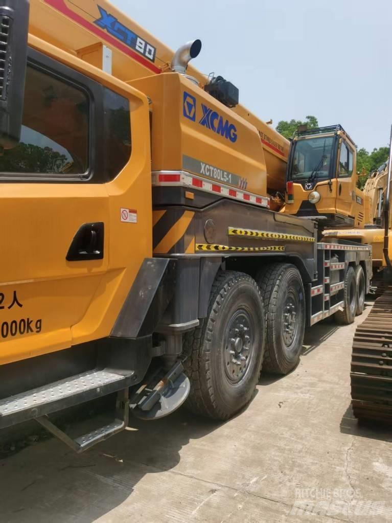 XCMG xct80l5 Univerzálne terénne žeriavy