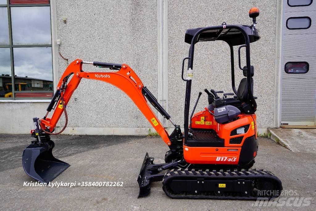 Kubota U17-3a Mini rýpadlá < 7t