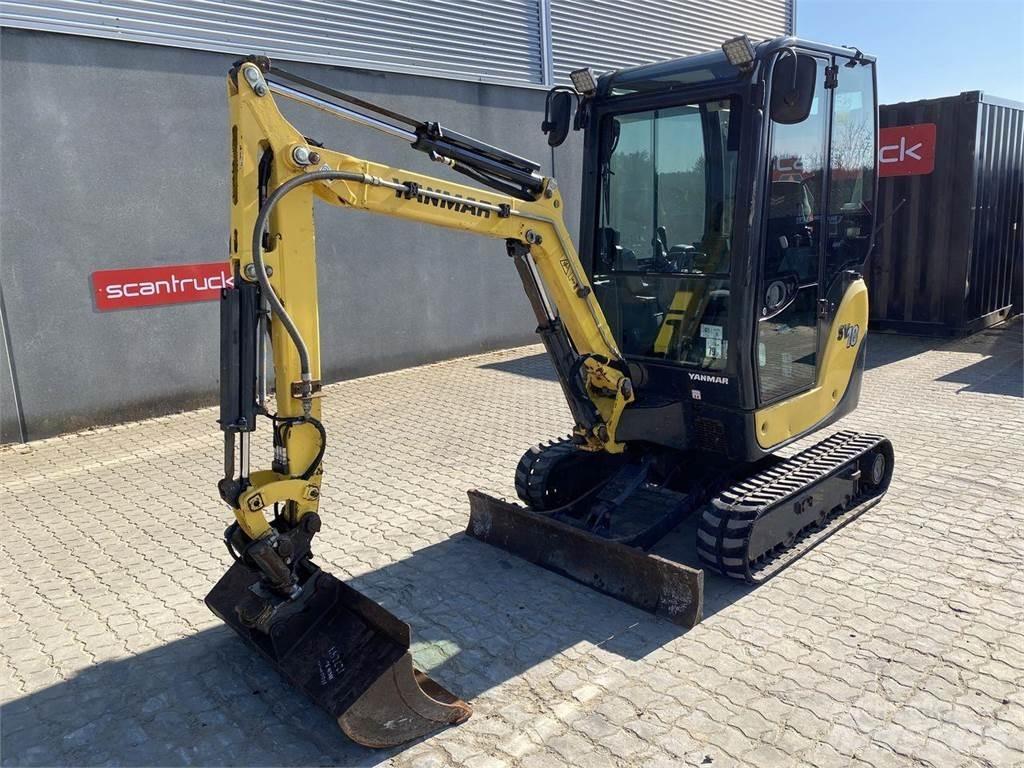 Yanmar SV18 Kolesové rýpadlá