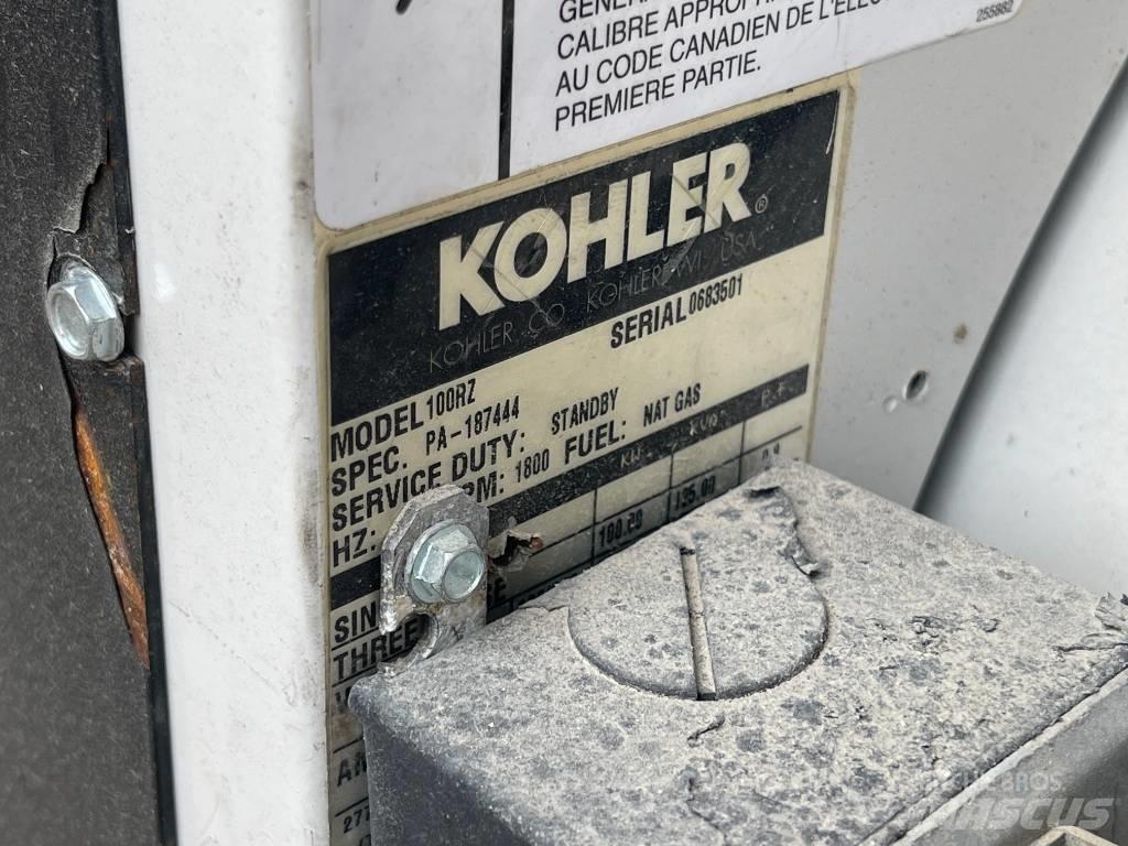 Kohler 100RZ Naftové generátory
