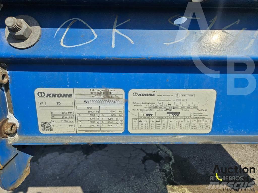 Krone SD Plachtové návesy