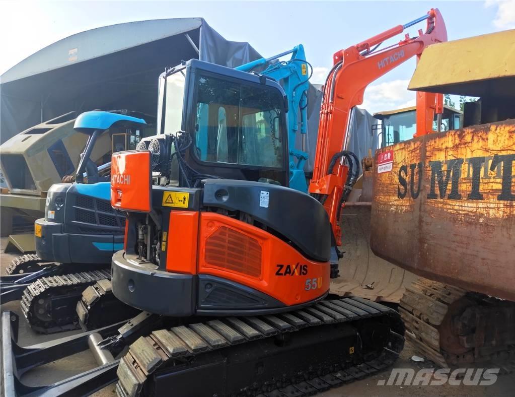 Hitachi ZX55UR Mini rýpadlá < 7t