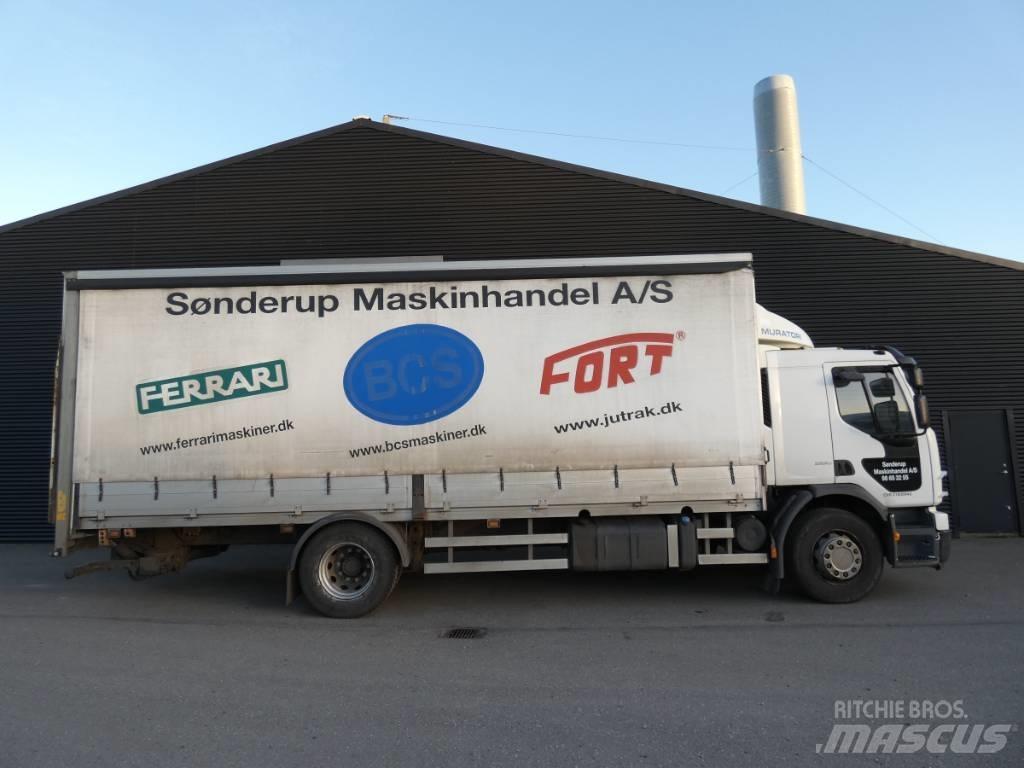 Volvo FE 280 Nákladné vozidlá s bočnou zhrnovacou plachtou
