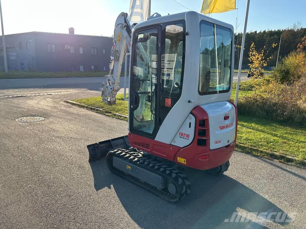 Takeuchi TB 216A V4 Mini rýpadlá < 7t