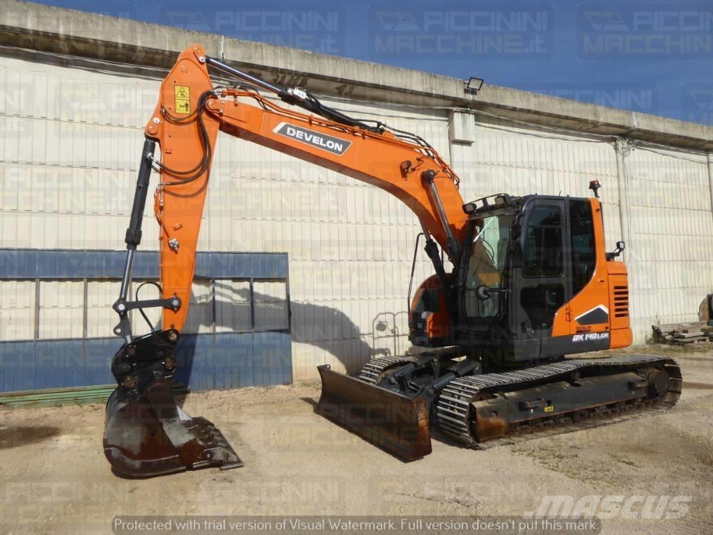 Doosan DX140LCR-7 Pásové rýpadlá