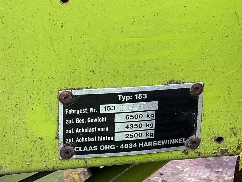 CLAAS 48 Kombinované zberacie stroje