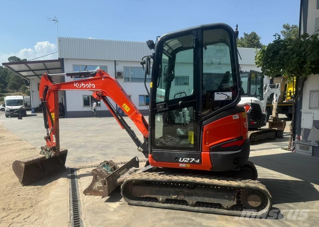 Kubota U 27-4 Mini rýpadlá < 7t