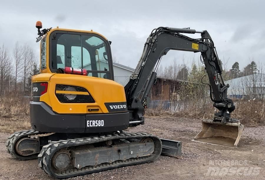 Volvo ECR 58 D Mini rýpadlá < 7t