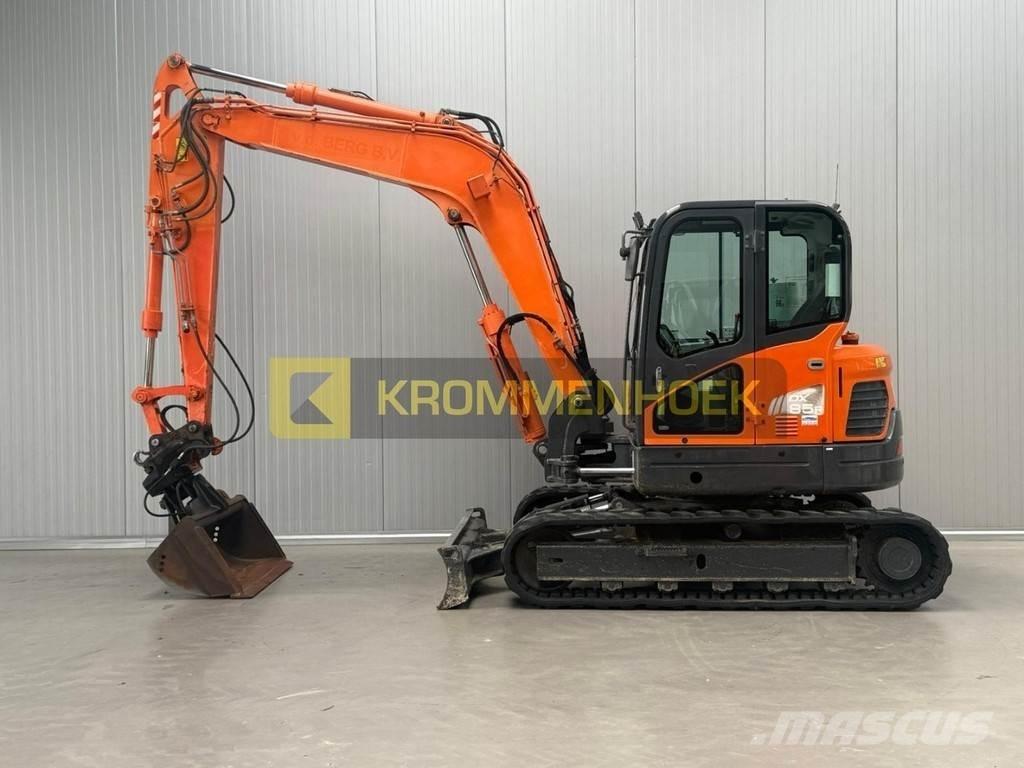 Doosan DX 85R-3 Midi rýpadlá 7 t - 12 t