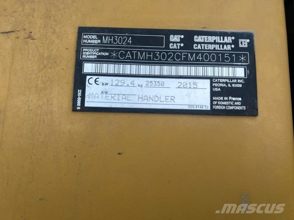 CAT MH 3024 Stroje pre manipuláciu s odpadom
