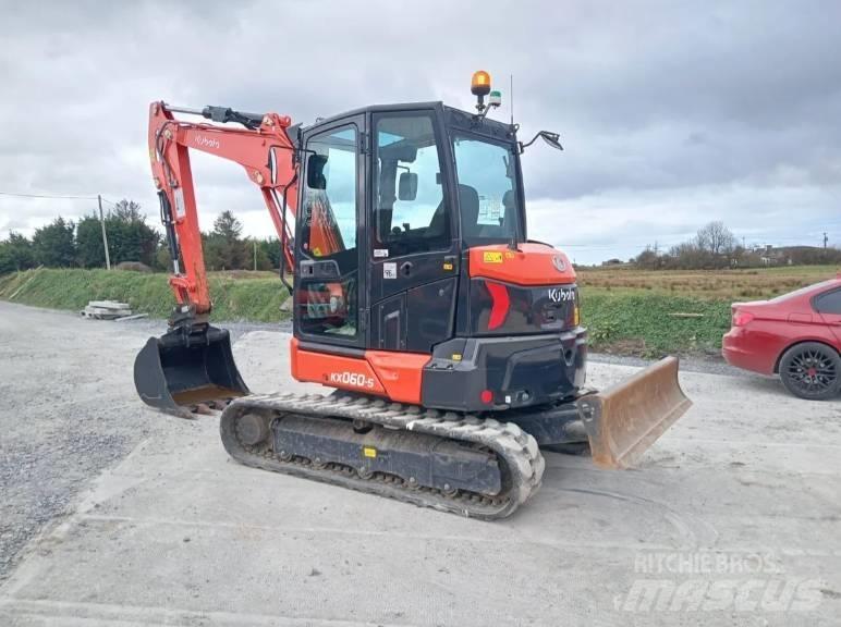 Kubota KX 060-5 Mini rýpadlá < 7t