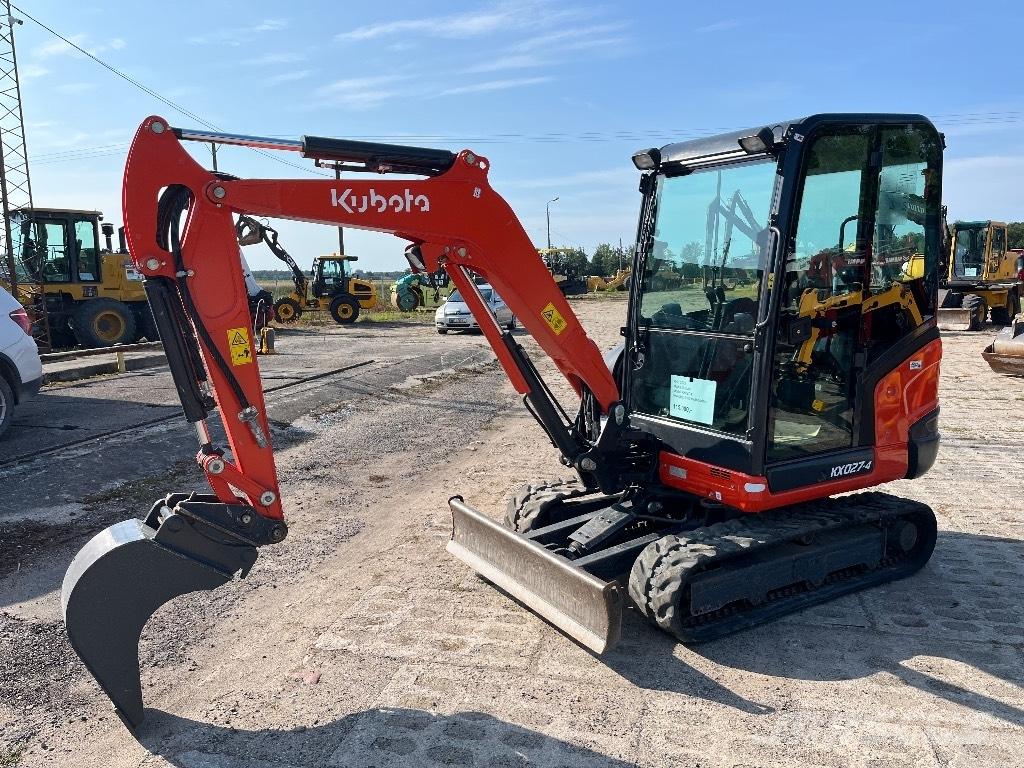 Kubota KX 027-4 Mini rýpadlá < 7t
