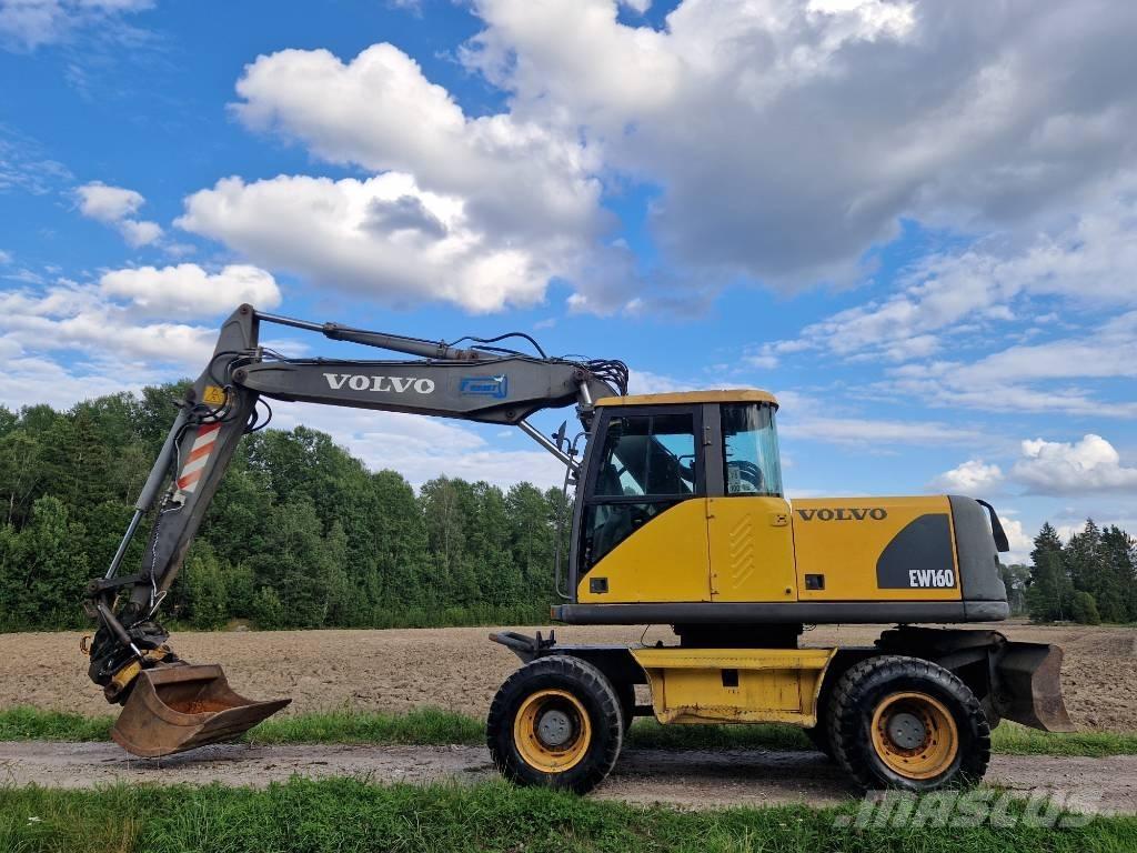 Volvo EW 160 Kolesové rýpadlá