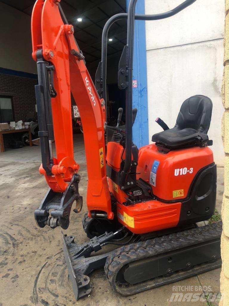 Kubota U 10-3 Mini rýpadlá < 7t