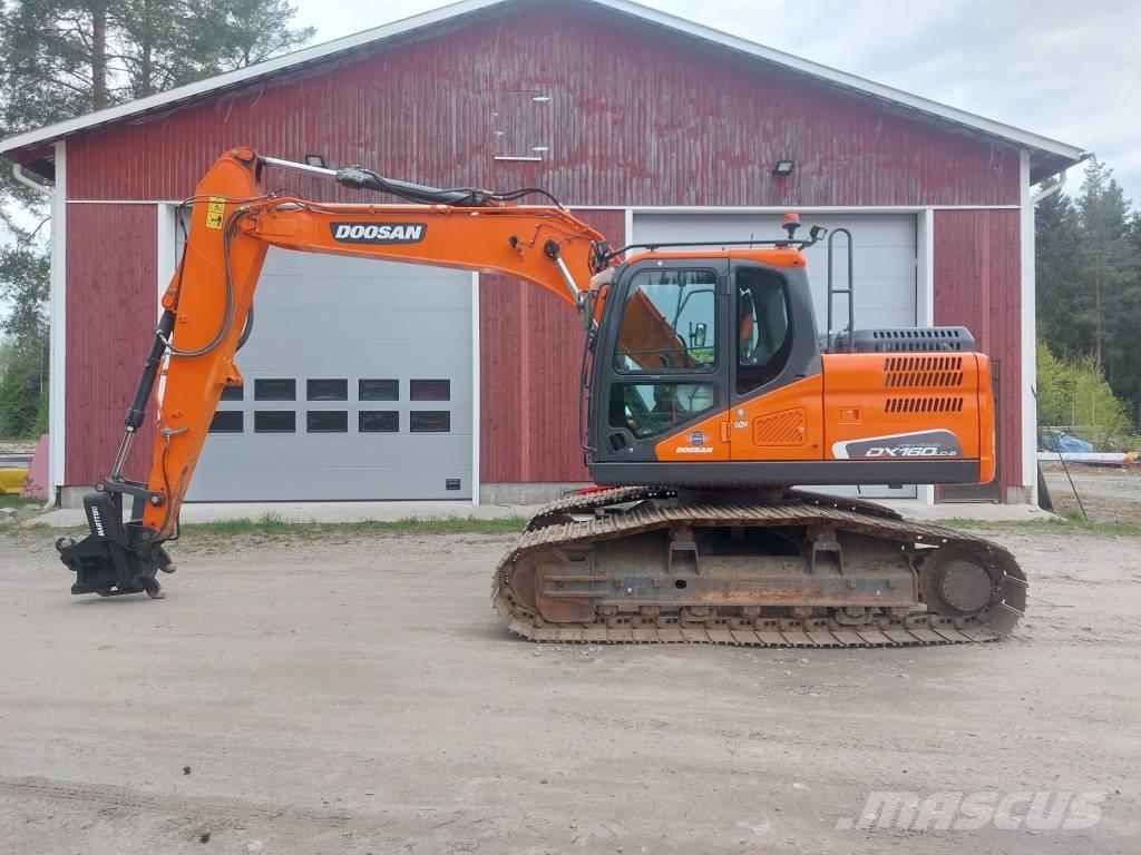 Doosan DX160LCH-5 Pásové rýpadlá
