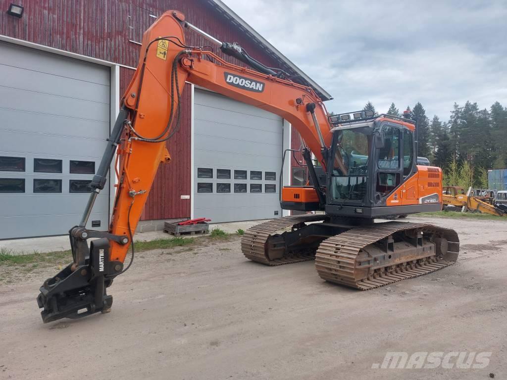 Doosan DX160LCH-5 Pásové rýpadlá