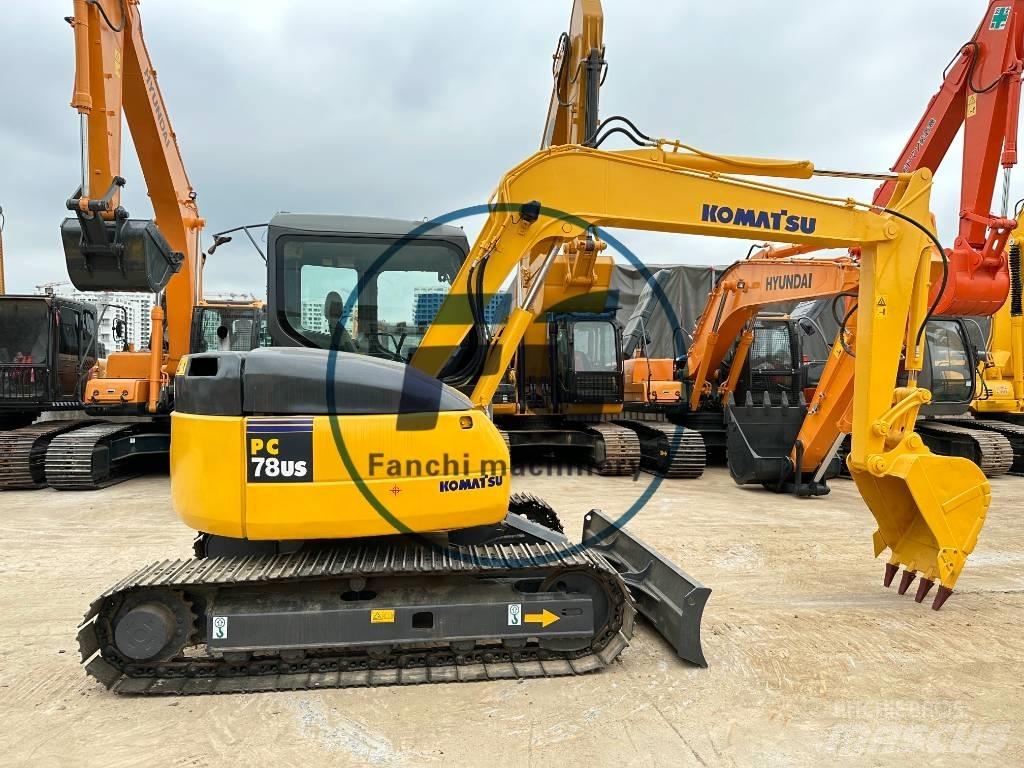 Komatsu PC 78 US Pásové rýpadlá