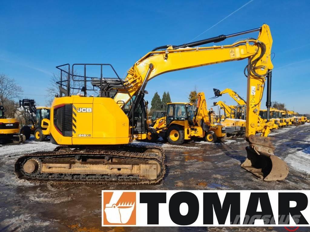 JCB 245 XR Pásové rýpadlá