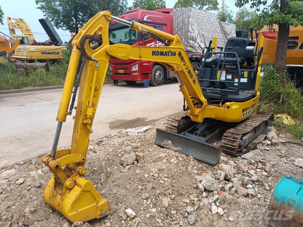 Komatsu PC 18 Pásové rýpadlá