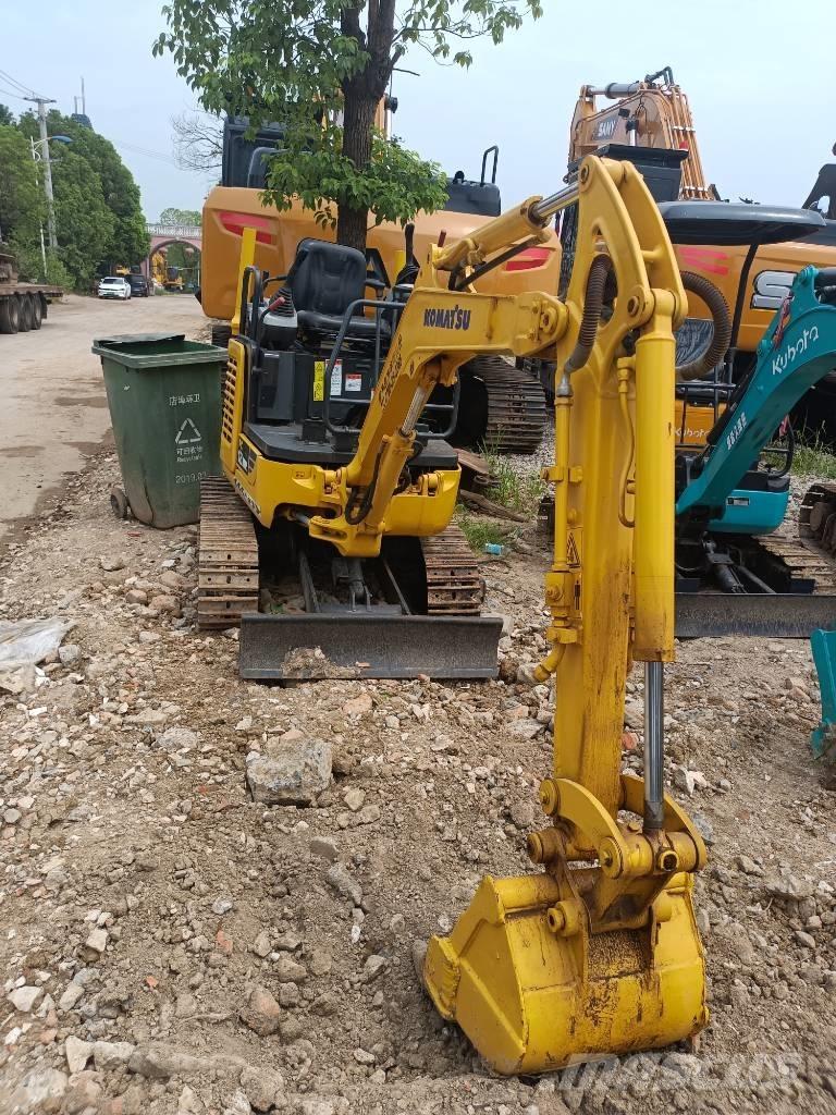 Komatsu PC 18 Pásové rýpadlá