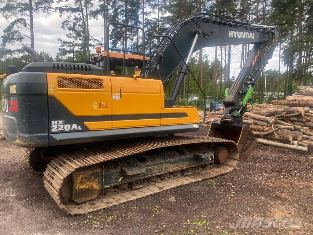 Hyundai HX 220 AL Pásové rýpadlá