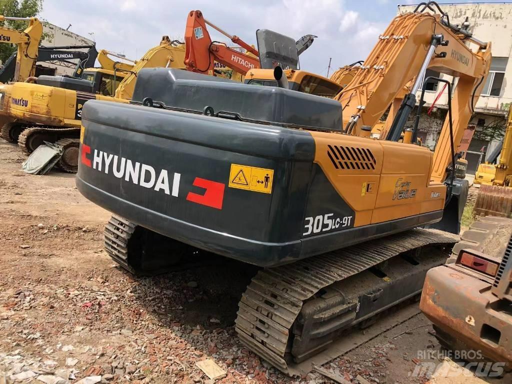 Hyundai 305lc-9 Pásové rýpadlá