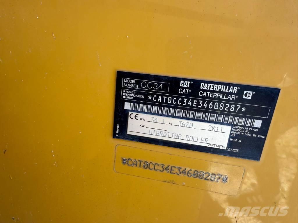 CAT CC 34 Kombinované valce