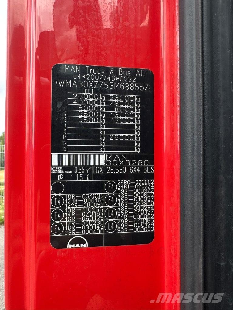 MAN TGX 26.560 6x4 Ťahače