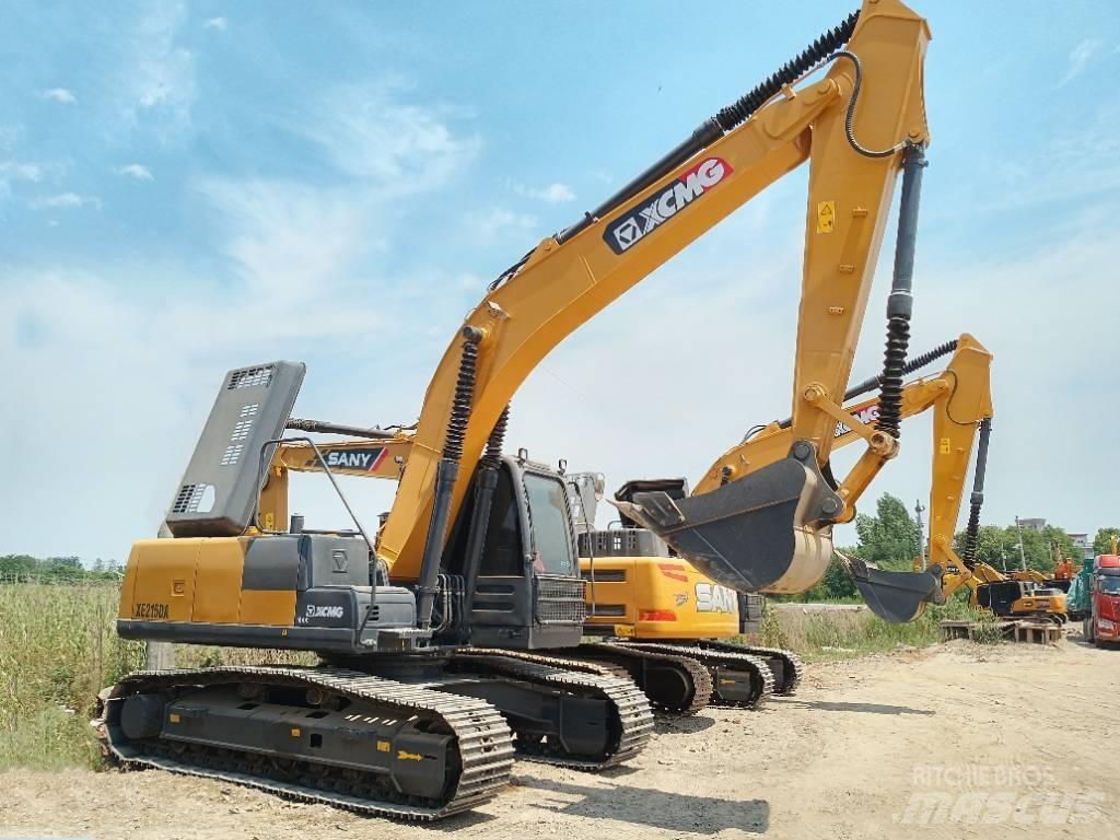XCMG XE215DA Pásové rýpadlá