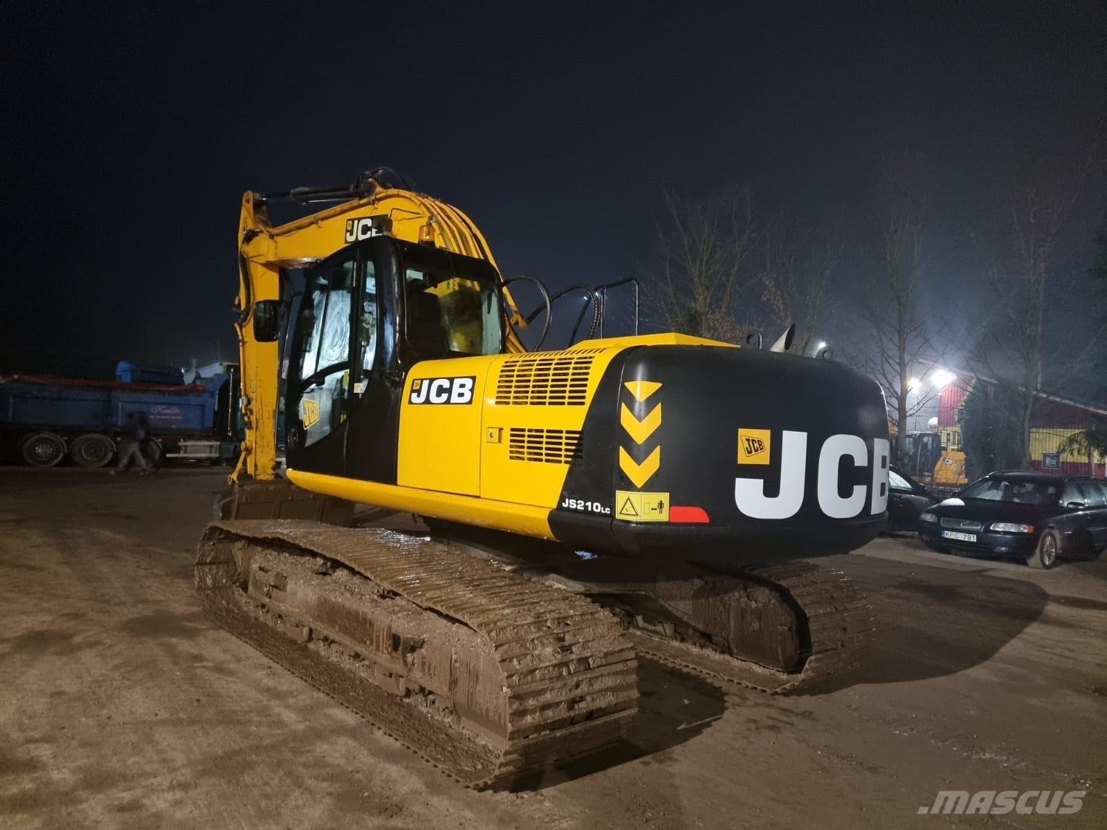 JCB JS 210 LC Pásové rýpadlá