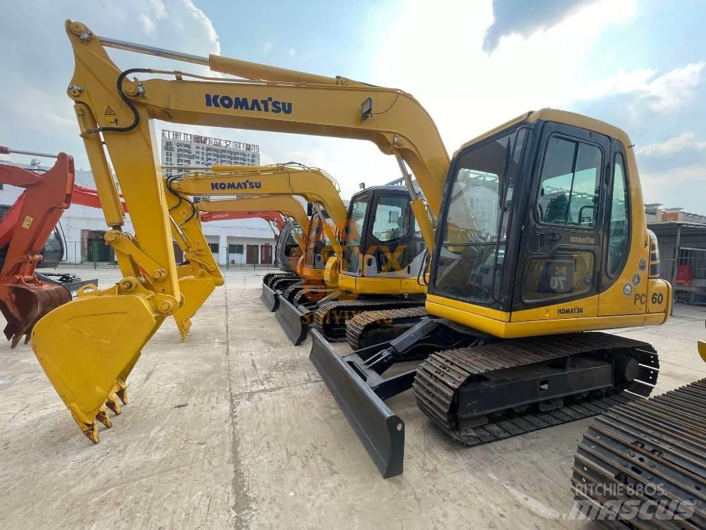 Komatsu PC 60 Mini rýpadlá < 7t