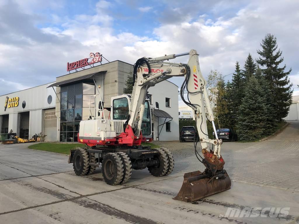 Takeuchi TB175W Kolesové rýpadlá