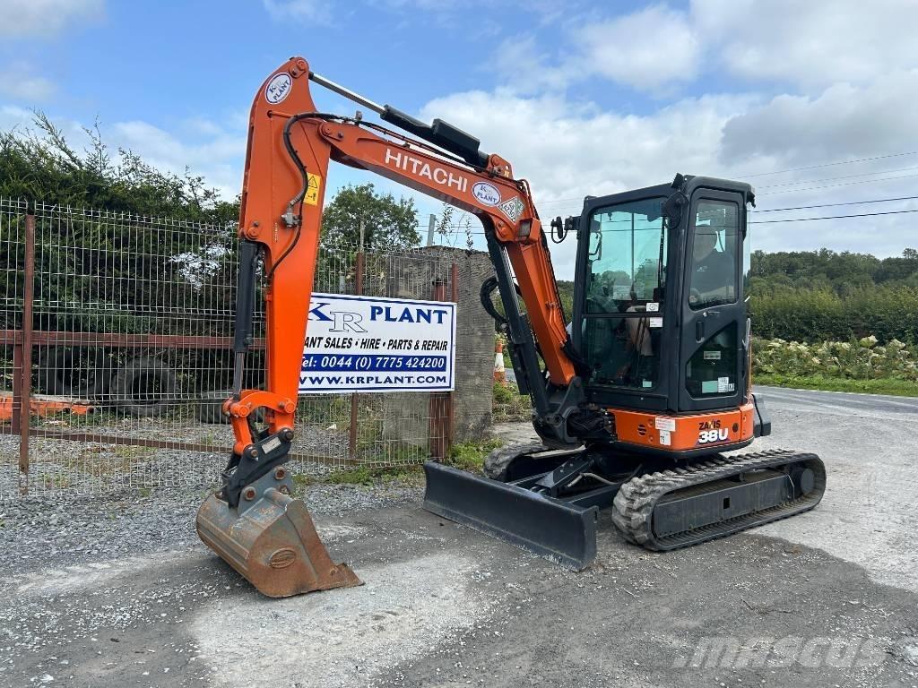 Hitachi ZX 38 U-6 Mini rýpadlá < 7t