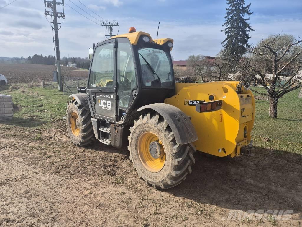 JCB 531-70 Agri Teleskopické nakladače pre poľnohospodárstvo