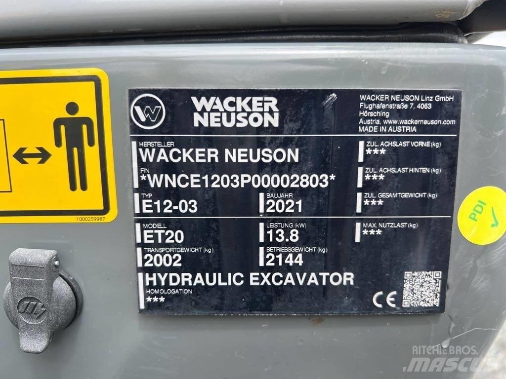 Wacker Neuson ET20 Pásové rýpadlá