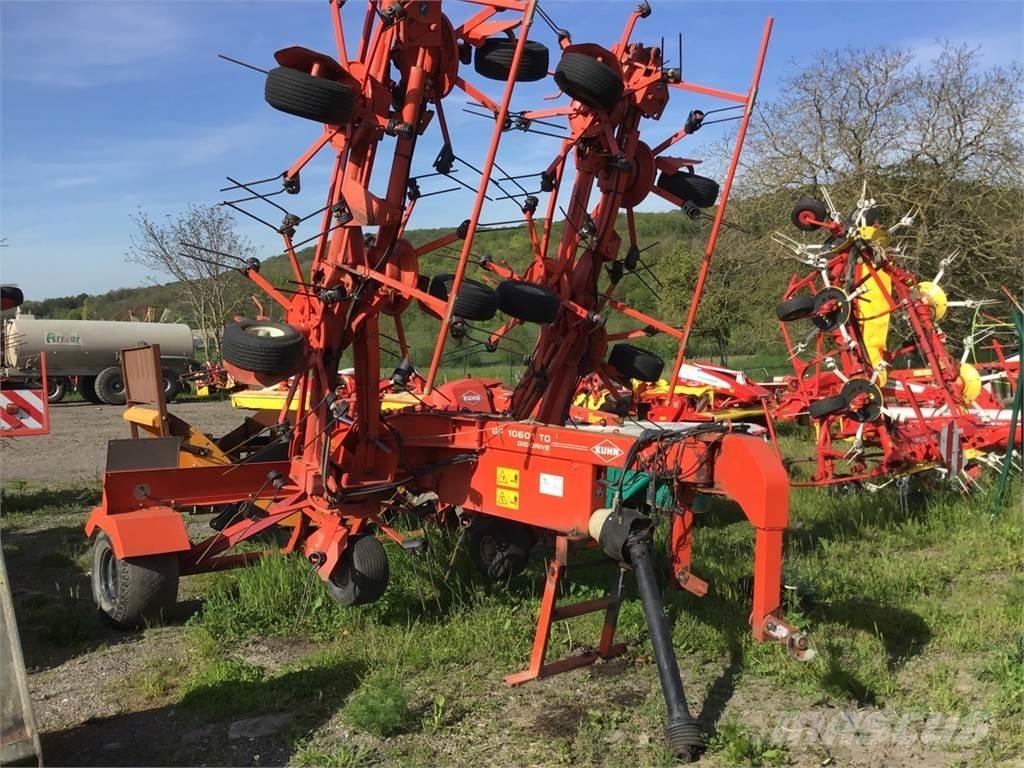 Kuhn GF10601TO Obracače a zhrabovače sena