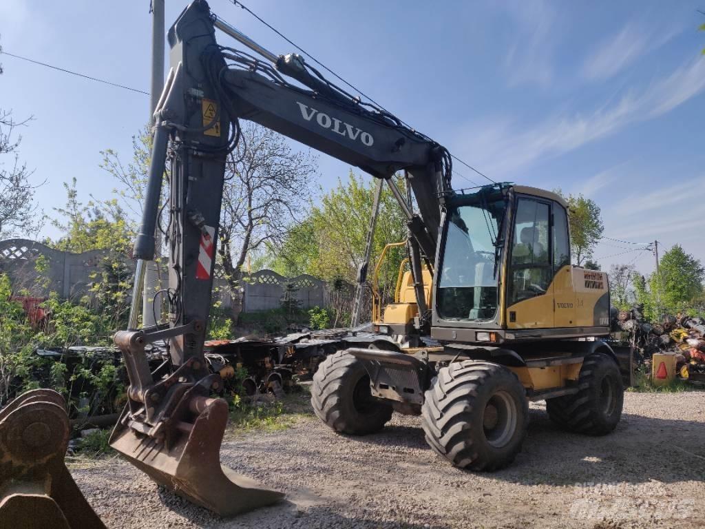 Volvo EW 140 C Kolesové rýpadlá