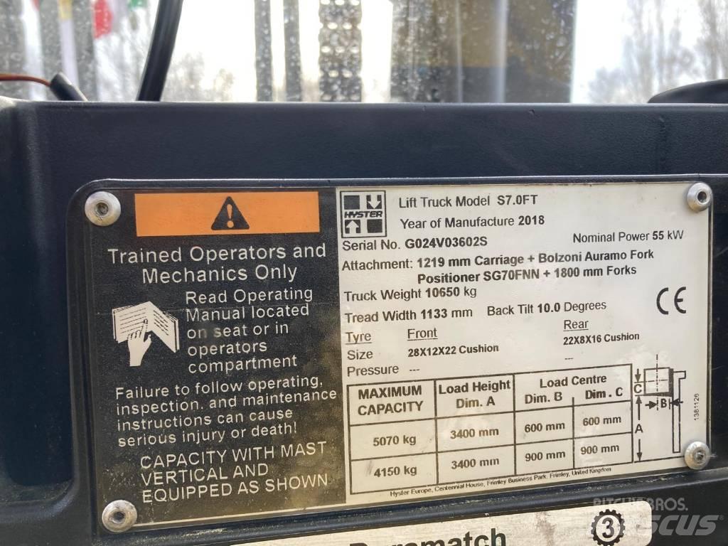 Hyster S7.0FT Dieselové vozíky