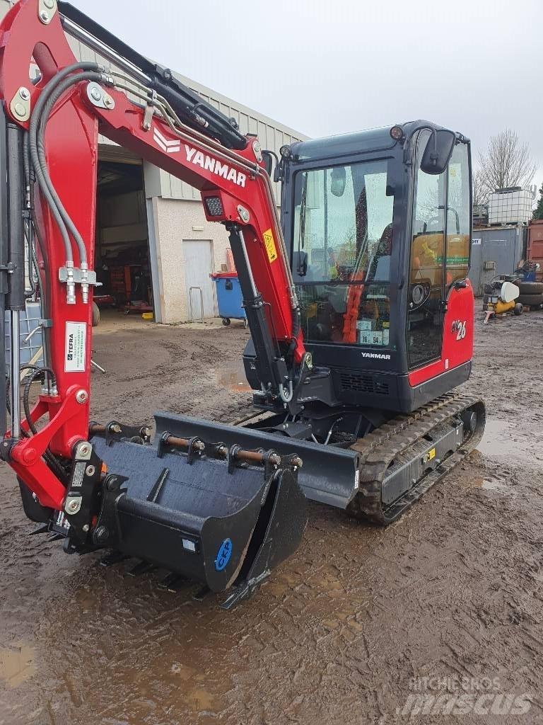 Yanmar SV26 Mini rýpadlá < 7t